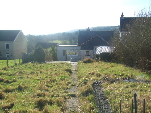 House from rear