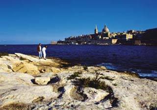 Valletta from Manoel Island