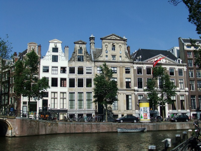 Amsterdam canal side