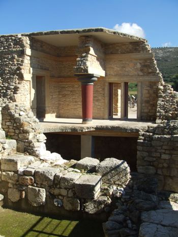 Part of the Palace, Knossos