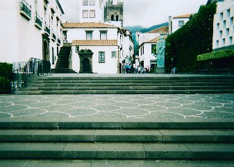 Steps leading into Funchal