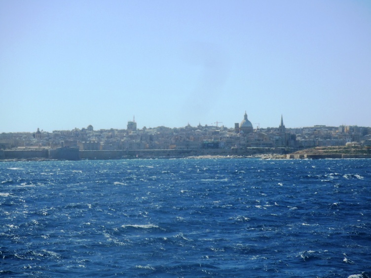 Valletta from the sea